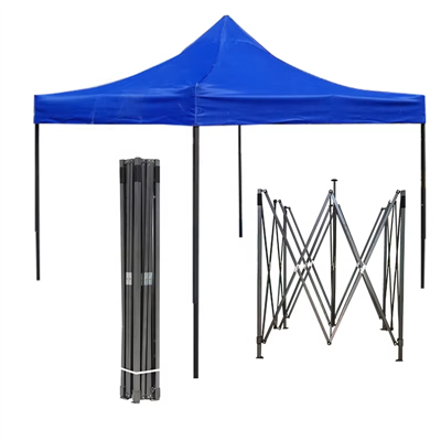 クイック折りたたみ 3x3 シンプルなポップアップ ガゼボ テント